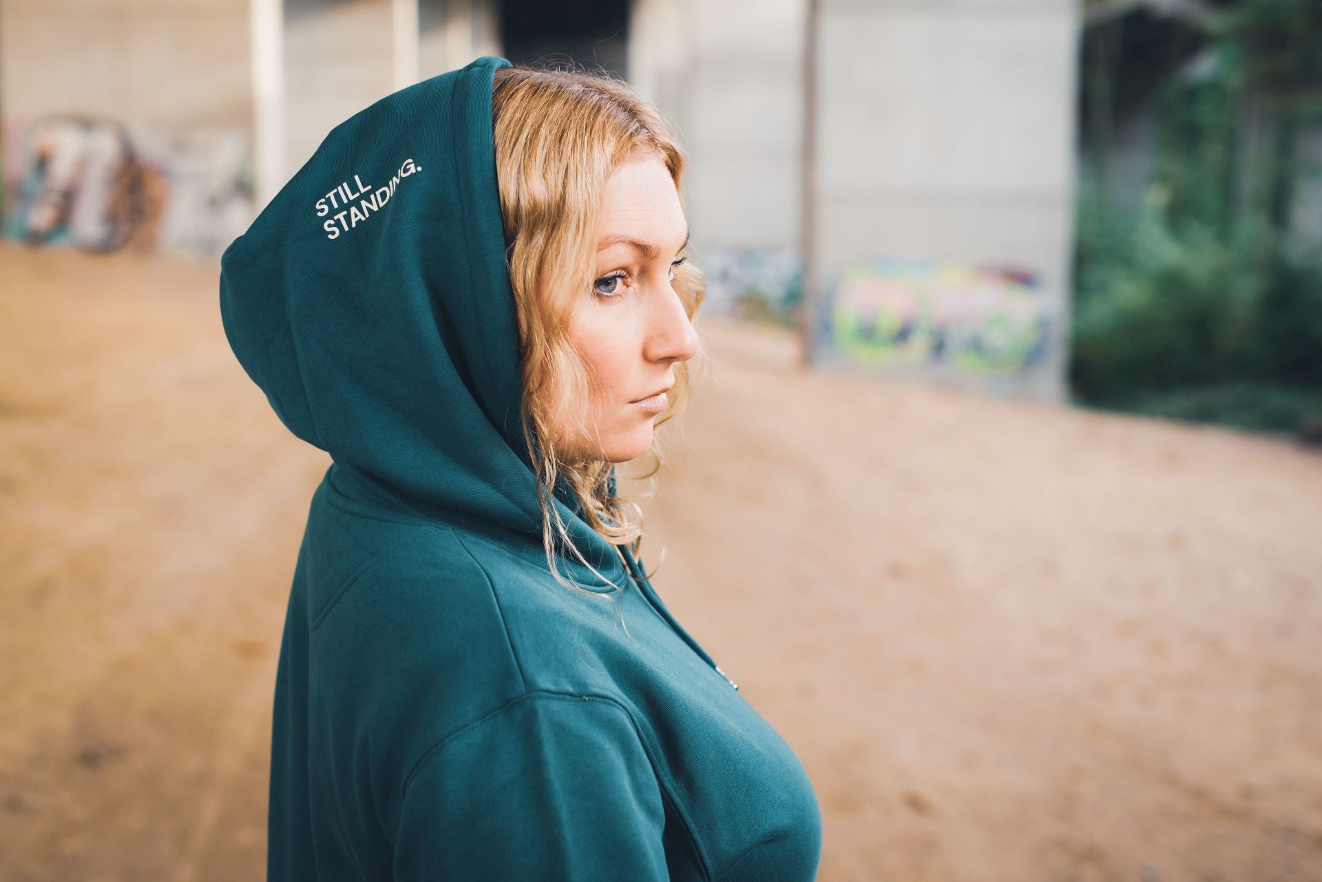Still Standing Unisex Organic Hoodie – Kapuze