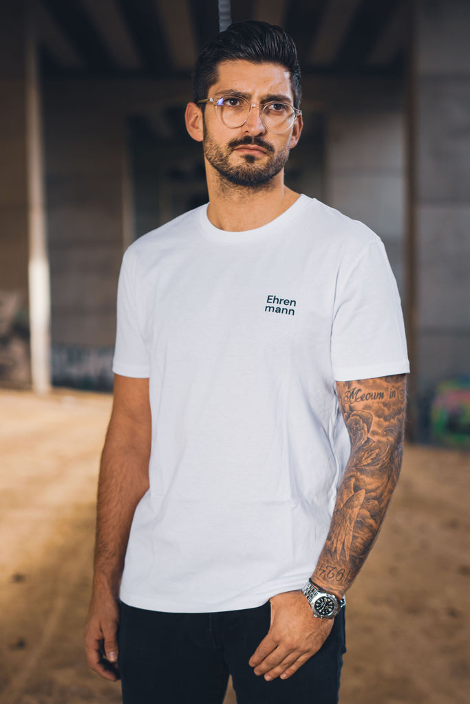 „Ehrenmann“ Unisex Organic Shirt aus 100% Bio-Baumwolle